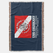 USS Oriskany(最高の難破) スローブランケット (正面縦)