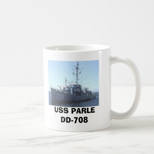 USS PARLE DD708 コーヒーマグカップ (右)