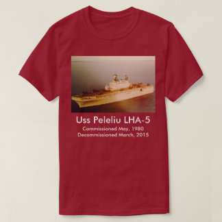 USS Peleliu LHA-5のTシャツ Tシャツ