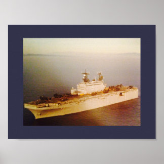 USS Peleliu LHA-5ポスター ポスター