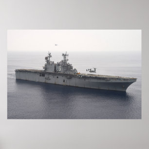 USS Peleliu (LHA 5) ポスター