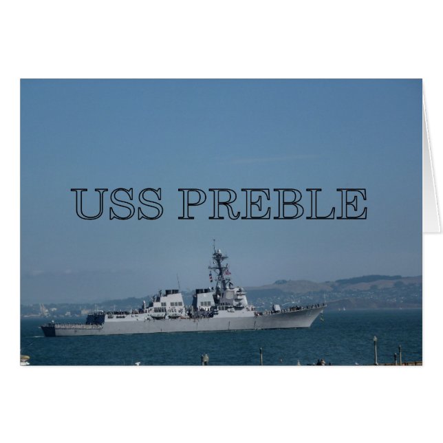 USS Preble (正面横)