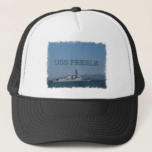 USS Preble キャップ (正面)