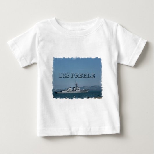 USS Preble ベビーTシャツ (正面)