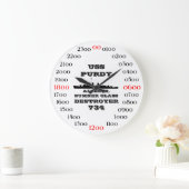 USS Purdy (DD-734) ラージ壁時計 (ホーム)