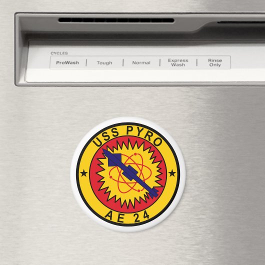 USS Pyro AE-24マグネット マグネット (インサイチュ (食洗機))