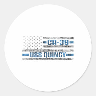 Uss Quincy世界大戦巡洋艦Ca-39米国陸軍 ラウンドシール