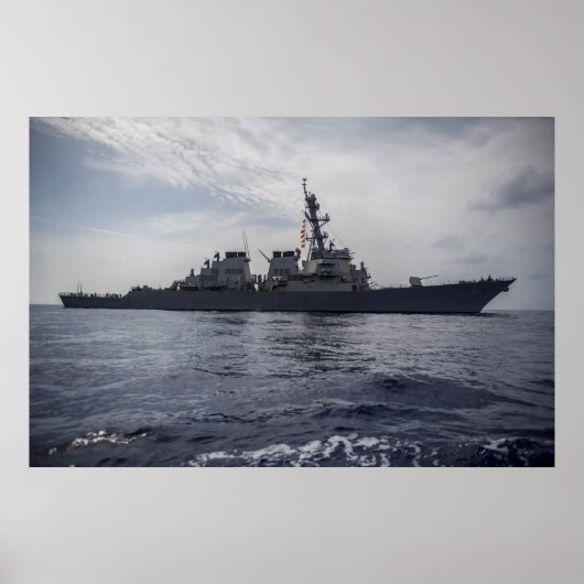 USS Ramage (DDG 61) ポスター (正面)