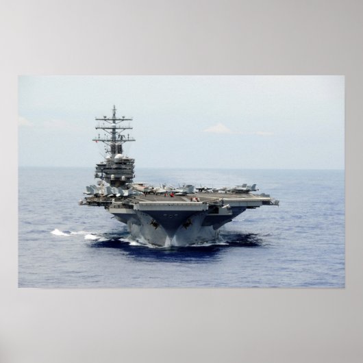 USS Ronald Reagan(CVN 76) ポスター (正面)