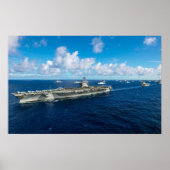 USS Ronald Reagan(CVN 76) ポスター (正面)