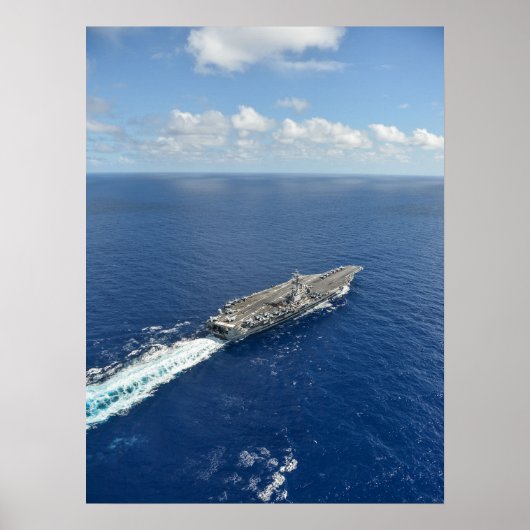 USS Ronald Reagan(CVN 76) ポスター (正面)