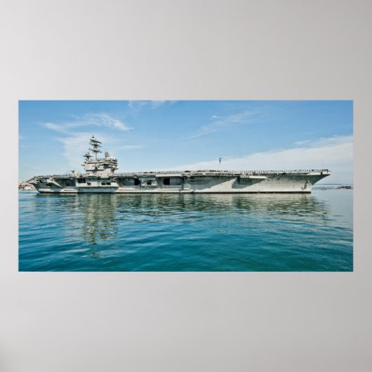 USS Ronald Reagan(CVN 76) ポスター (正面)