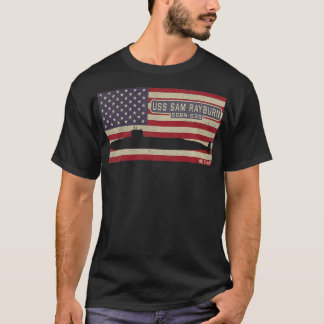USS Sam Rayburn SSBN-635 Nuclear Submarine America Tシャツ