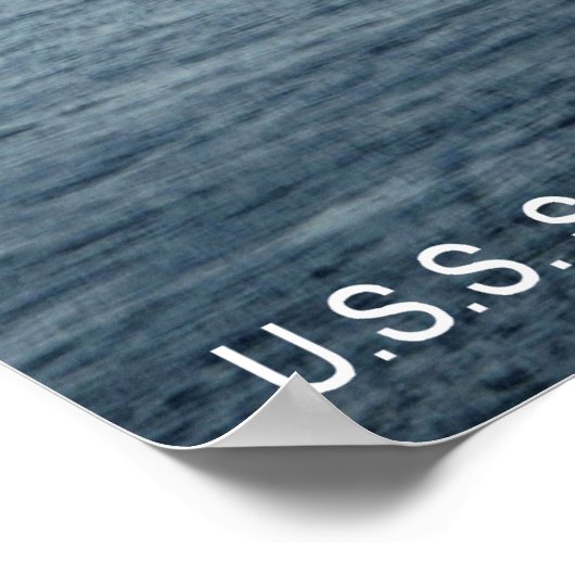 USS Sampson (DDG 102) ポスター (角)