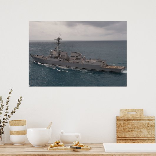 USS Sampson (DDG 102) ポスター (キッチン)
