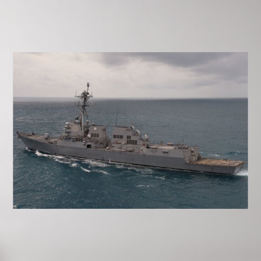 USS Sampson (DDG 102) ポスター (正面)