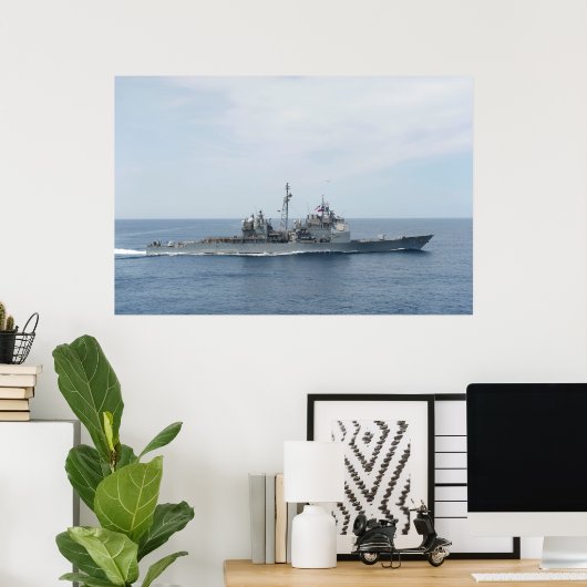 USS San Jacinto(CG 56) ポスター (ホームオフィス)
