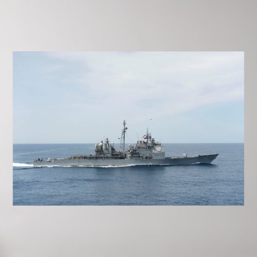 USS San Jacinto(CG 56) ポスター (正面)