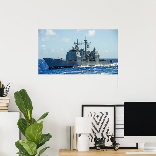 USS Shiloh (CG 67) ポスター (ホームオフィス)