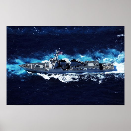 USS Shoop (DDG 86) ポスター (正面)
