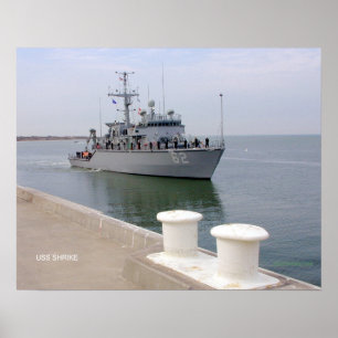 USS Shrike (MHC 62) ポスター