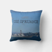 USS Spruance クッション (裏面)