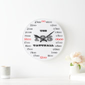 USS Tattnall (DD-125) ラージ壁時計 (ホーム)