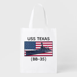 USS Texas (BB-35) エコバッグ