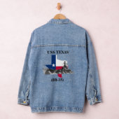 USS Texas (BB-35) 2  デニムジャケット (ハンガー)