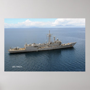 USS Thach (FFG 43) ポスター