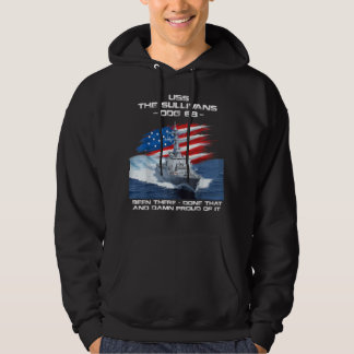 USS The Sullivans DDG-68 Destroyer Ship USA Flag V パーカ