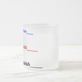 USS TRUXTUNはマグを追求しましたり、攻撃しましたり、征服します フロストグラスマグカップ