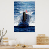 USS Tuscon (SSN 770) ポスター (キッチン)