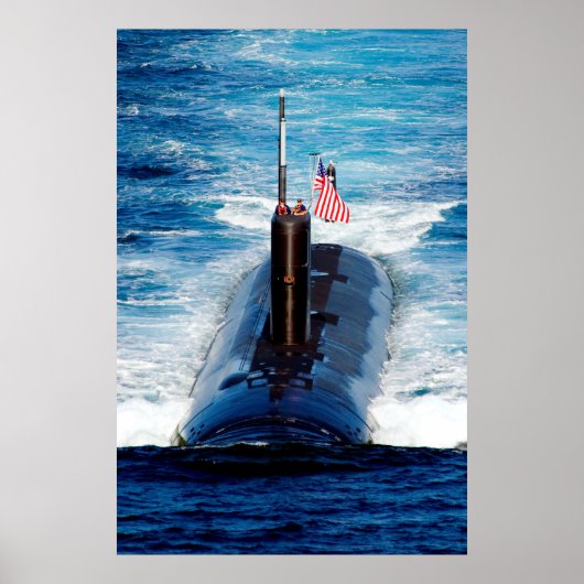 USS Tuscon (SSN 770) ポスター (正面)