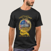 USS Valdez FF 1096 Tシャツ (正面)