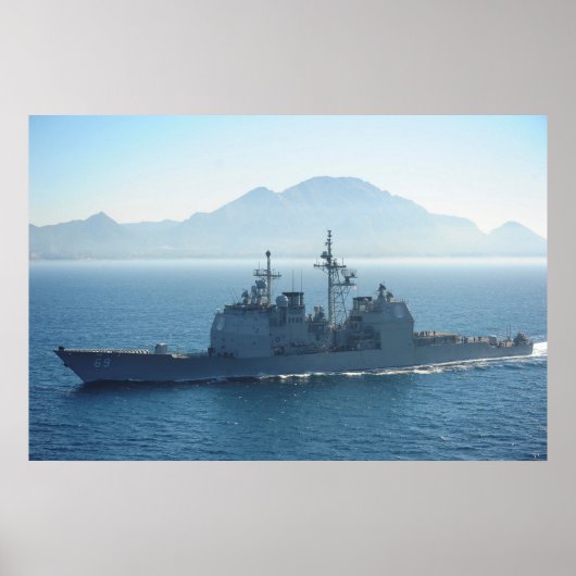 USS Vicksburg (CG 69) ポスター (正面)