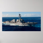 USS Wayne E. Meyer(DDG 108) ポスター (正面)