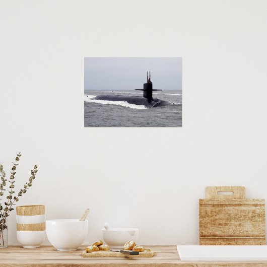 USS West Virginia (SSBN 736) ポスター (キッチン)