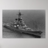 USS Wisconsin (BB-64) ポスター (正面)