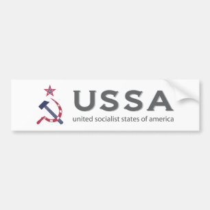 USSA バンパーステッカー