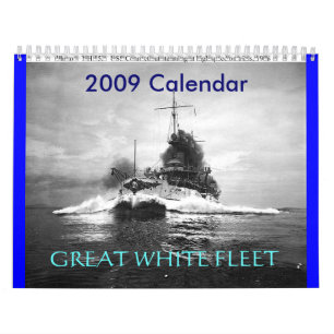 ussconnecticutspeed、素晴らしく白い艦隊、2009年のカリフォルニア… カレンダー
