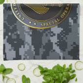 USSOCOMエンブレム キッチンタオル (折り畳み)