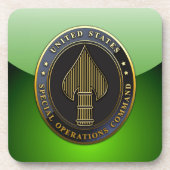 USSOCOMエンブレム コースター (正面)