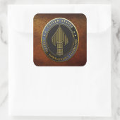 USSOCOMエンブレム スクエアシール (バッグ)