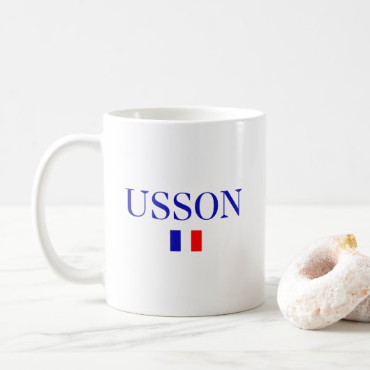 USSONフランス コーヒーマグカップ (ドーナツ)