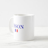 USSONフランス コーヒーマグカップ (正面左)