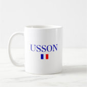 USSONフランス コーヒーマグカップ (左)
