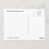 USSRのフラグ ポストカード (裏面)