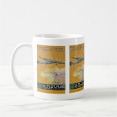 USSRへの航空便 コーヒーマグカップ (左)