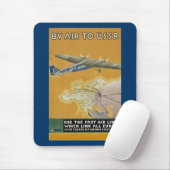 USSRへの航空便 マウスパッド (マウス)